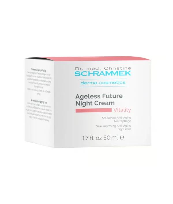 Schrammek Ageless Future Night Cream 50 ml – Onarıcı Anti-Aging Gece Bakım Kremi